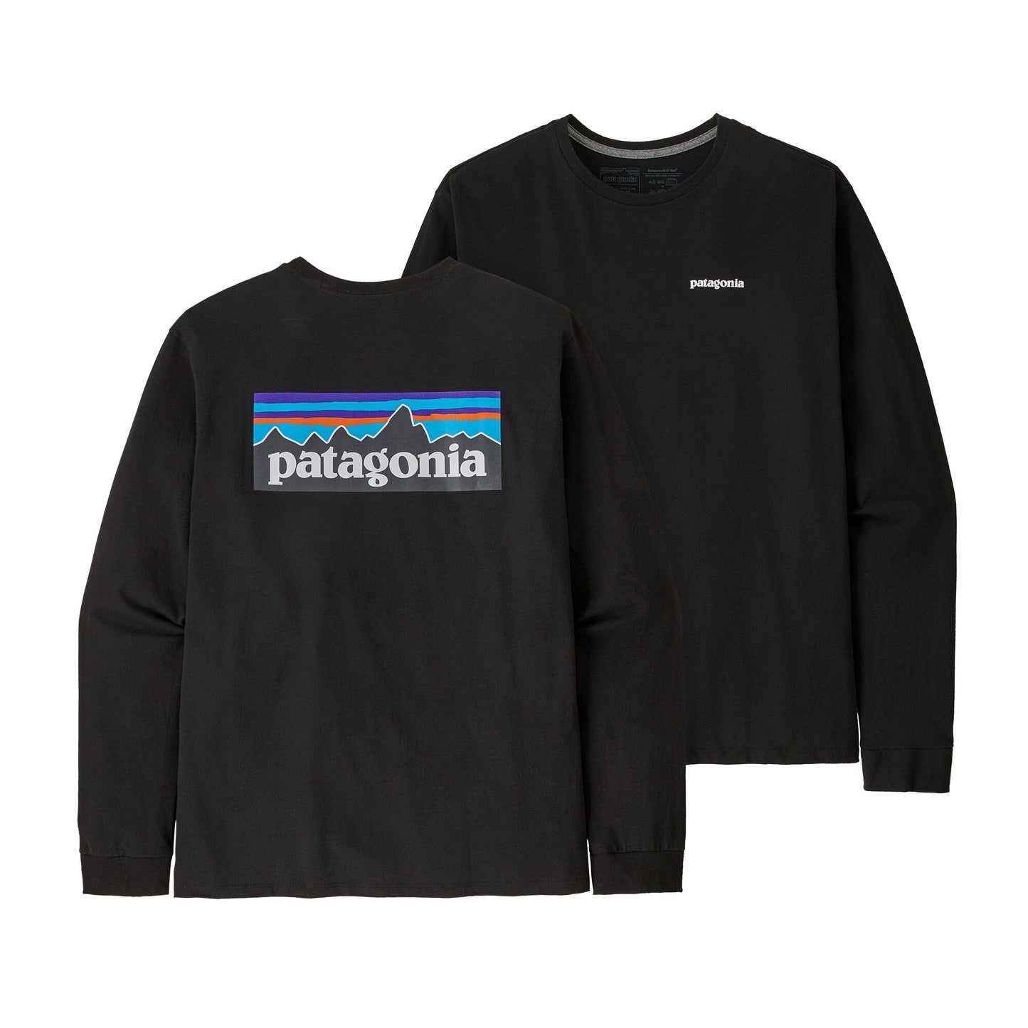 Polera Hombre Manga Larga P-6 Logo Responsibili-Tee®
