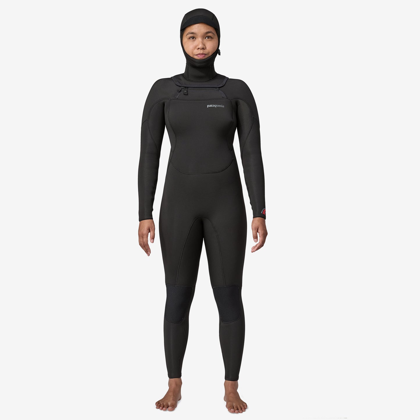Traje de Surf con Gorro Mujer R4® Regulator® Front-Zip Hooded Full Suit - 88561BLK