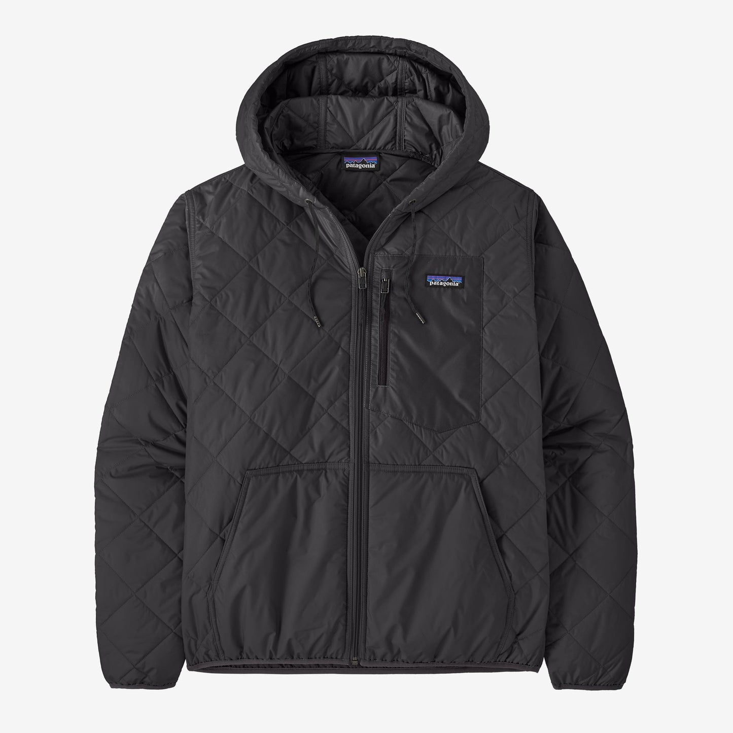 Chaqueta Hombre Diamond Quilted Bomber Hoody