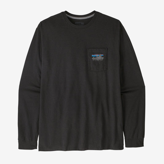 Polera Hombre Long-Sleeved '73 Skyline Pocket Responsibili-Tee® - 37743INBK