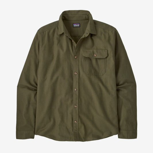 Camisa Hombre Long-Sleeved Cotton in Conversion Lightweight Fjord Flannel Shirt