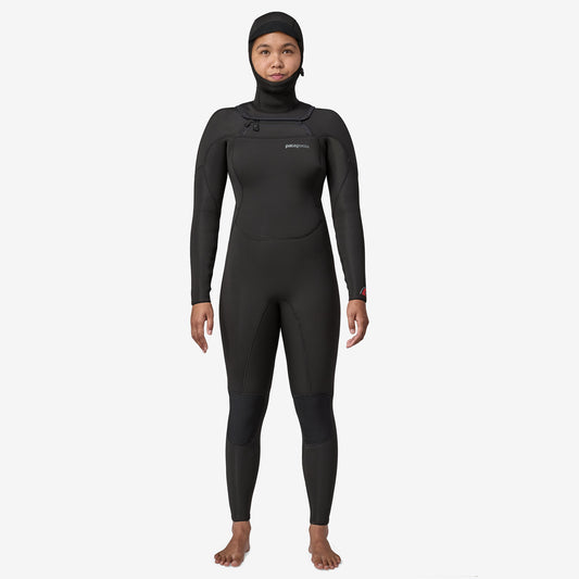 Traje de Surf con Gorro Mujer R4® Regulator® Front-Zip Hooded Full Suit - 88561BLK